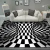 Tapijten 3D Illusion Tapijt voor Slaapkamer Woonkamer Geometrische Optische Entree Deur Vloermat Zachte antislip Karpet Home Decor R230725