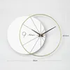 Wall Clocks Silent Large Watch Minimalist Luxury Mechanism Home Design Unusual Orologio Da Parete