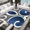 Dywany Nowoczesne dywan geometrii do salonu luksusowy domek dekoracyjny stół sofa duże dywany przeciwpoślizgowe sypialnia mata podłogowa Salon R230725
