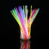 LED Light Sticks 100Pcs Mini Luminous Portable Fluorescence Bracelets Deformable Halloween Glow Bulk 230724