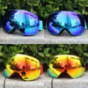 Óculos de esqui ao ar livre com lentes magnéticas de camada dupla polarizadas para esqui antiembaçante UV400 Snowboard masculino estojo para óculos 230725