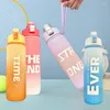 Water Bottles 1000ml Sport Bottle Leakproof Dropproof Frosted Sports Cup Portable For Outdoor Travel School Gym Bpa Free