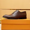 2023 hommes chaussures habillées mode marié mariage chaussures plates automne Oxfords hommes en cuir véritable marque formelle affaires décontracté Oxfords taille 38-46