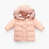 Down Coat 90% White Duck Down Jacket Girls Winter Jacket Long Thick Coat For Kids Hooded Down Parka Warm Children Clothes Waterproof HKD230725