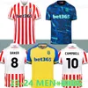 23 24 Stoke City MIKEL CAMPBELL soccer jerseys SMITH FLETCHER POWELL BROWN CLUCAS home Kits 2023 2024 Baker men kids kit Football Shirts Uniforms 888