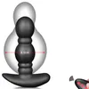 Zabawy dla dorosłych nadmuchite silikonowe odbyt przycisk 10 tryb odbytu wibrator masaż koralików odpowiedni dla kobiet mężczyzn masturbacja zabawki seksualne gry dla dorosłych 230724