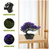 Dekorative Blumen, Strauch, Desktop-Verzierung, Bonsai-Material, Simulationsbaum-Ornament, künstliche Kiefernimitation, emuliertes Grün