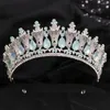 crystal crown tiara opal