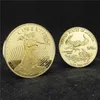 Waluta obca Statua Wolności Pamięci Moneta Pamięci Moneta Moneta Eagle Commorative Coin Collection Doros