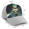 Ball Caps SSJ Blue Baseball Cap DIY Hip Hop Regulowane DBZ Highquality Manga Anime Super