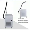 Machine portative de refroidissement de peau de laser de ND Yag machine de serrage de peau de refroidissement de peau d'air froid de haute performance