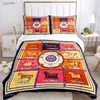 Mode Ethnic Frame Horse Däcke Cover Comporter Bedding Set Soft Quilt Cover och fodral för tonåringar Singel/Double/Queen/King L230704