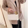 PU skórzana torebka Kobiet Designerskie łańcuchy klapy na ramię worka mody imprezowe torby sprzęgła torebka mini crossbody Tote Female Bolsa 230724