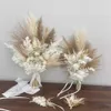 Getrocknete Blumen Vintage Trockenblumenstrauß Hochzeit Braut Brautjungfer Künstliche Blume Festliches Zuhause Weihnachten Rustikale Hochzeitsdekoration R230725