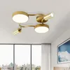 Plafondverlichting Modern Goud Rond Metaal Woonkamer Slaapkamer Amerikaanse Luxe Lampen Studie LED-armaturen