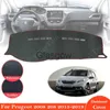 Car Sunshade for Peugeot 2008 208 2013 ~ 2019 Hatislip Leather Mat Dashboard Pad Sunshade Dashmat Protects Carpet Car Assories 2014 2015 x0725
