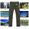 Pantalones de hombre 2023 Casual de secado rápido Senderismo Verano al aire libre Camping Trekking Corriendo Montaña impermeable