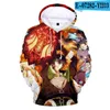 Herrtröjor 3d tryck anime Rising of Shield Hero Hoodie Men/Women Autumn Winterhirt Cartoon Long Sleeve Kids Coats