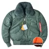 Kvinnor Down Parkas Men's Flight Jacket Tjockna ullkrage Bomullsrock Militär Taktiska bombplan Jackor Varma bomullsparkor för manlig HKD230725