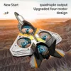 Aircraft Modle V17 Gravity Sensing Rc Plane Aircraft Glider Radio Control Helicopter EPP Foam Remote Controlled Airplane Toys for Boys Children 230724