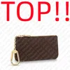 Mini torba. M62650 Kluczowa woreczka Pochette Cles Projektowanie kobiet męskie Zmień Key Ring Pierścień Karta kredytowa Uchwyt Monety Portfel Portfel Charm Pochette Akcesoria