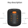 Przenośne głośniki przenośne głośnik Bluetooth Bezprzewodowy głośnik domowy dla biura Outdoor Black R230725