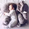 Cartoon Große Plüsch Elefant Spielzeug Kinder Schlafen Zurück Kissen gefüllte Kissen Elefanten Puppe Baby Puppe Geburtstag Geschenk für Kids2741