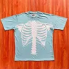 Дизайнерская модная одежда хип-хоп Tees Tshirts Kapital Kountry Bone См. Футболка с коротки