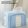 Storage Bags Foldable Box Large Capacity Clothes Bins Organization And Containers For Clothing Comforters Bedding