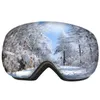 Skidglasögon Robesbon Ski Goggles dubbellager Anti-dimma UV400 Icke-porös lins Revo-beläggning Män Kvinnor Snö Eginer utomhus Sportskidåkning HKD230725