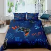 PCS Gamer Cover Digital Print Polyester Bedding Set barn barn täcker pojkar sängkläder uppsättning för tonåringar king size sängkläder set l230704