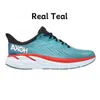 Бесплатная доставка Hoka One кроссовки Clifton 9 8 X2 Cloud Blue Summer Song Cyclamen Мужчины Женщины Спортивные кроссовки на открытом воздухе Кроссовки 36-45