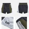 Shorts masculinos SS bordados KITH Shorts malha de alta qualidade respirável bolsos com zíper Kith Shorts 230724