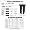 Heren Jeans Heren Jeans Lente Herfst Mannen Katoen Denim Hip Hop Slack Bottom Jogger Streetwear Skinny Blauwe Broek Elastische Taille Hombre Mannelijke Broek L230725