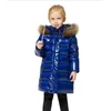 Daunenmantel Kinder-Daunenjacke für Jungen, verdickt, mittellang, weiße Entendaunen für Mädchen, Winter 2023, neue Babyjacke im ausländischen Stil HKD230725