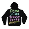 Designer Fashion Clothing Men Sweatshirts Hoodie Traviscott Rolling Neon Headliners Cloud Traviscott Shoe Hoodie Handdrawn Graffiti Traviscott Low 1 Sweater 89