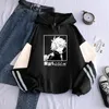 Herr hoodies anime Tokyo Revengers Senju Kawaragi manga kawaii unisex casual harajuku män kvinnor lapptäcke långärmhet varm tröja