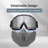 Ski Goggles Cycling Riding Motocross Sunglasses Ski Snowboard Eyewear Mask Goggles Helmet Tactical Windproof Motorcycle Glasses Masks Uv400 HKD230725