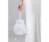 Vente chaude perlée sac seau tissé à la main, cristal coloré, paillettes d'été, sac portable pour femme 230725