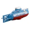 Bateaux électriques/RC EBOYU LSRC 3311S Mini RC sous-marin 6CH vitesse radio télécommande sous-marin électrique RC bateau pour enfants enfants cadeau jouet 230724