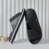 Damen Sommer Slipper Mode Outwear Kissen EVA Rebound Weiche Sohle Haushalt Dicke Sohle Hausschuhe Lila Farbe Schwarz Gelb Grün Weiß