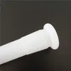 Substituição da haste de silicone para bongos de vidro inquebrável 105 mm haste inferior de borracha de silicone para tigela de 14 mm