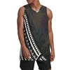 Herren-Tanktops Polynesian Tribal Tongan Totem Tattoo Tonga Prints Reversible Mesh Performance Athletic Basketball Team Uniformen