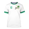 Herr t-shirts Brasilien Jersey Men t-shirt o-hals överdimensionerade korta ärmmar Kläder 3D-tryck Brasiliansk flaggval Fotbollslag Skjorta 230724