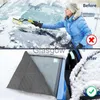 Bil Sunshade Magnetic Windshield förtjockar bilskydd Vintervindningsskydd för isnö UV Frost Sidaspegel Auto Exteriör Tillbehör X0725