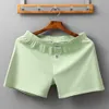 Men Cotton Boxer Briefs Sexy Bulge Pouch Underwear Shorts Trunks Panties Comfort Casual Underpant Elastic Breathable Flat Boxers