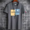 Мужские футболки Модная летняя мужская футболка с коротким рукавом из 100% хлопка Мужская футболка с рисунком Y2K Уличная одежда Футболка Harajuku Comic оптом 230724