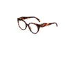 2023 Designer Solglasögon Rimless Diamond Cut Eyeglass Buffalo Horn Wood Frame Brown Lens Fashion Ins Net Red Samma män och kvinnor vintage grossist med 365