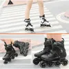 Inline Roller Skates Original Roselle Inline Roller Skates Size 35 to Size 46 Slalom Sliding FSK Adult Kids Shoes Professional Roller Skating Patines HKD230720