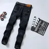 Męskie dżinsy klasyczne Jean Homme Pantalones Hombre Men Spijkerbroek Mannen Soft Black Biker Masculino Denim Dżins Pants 230725